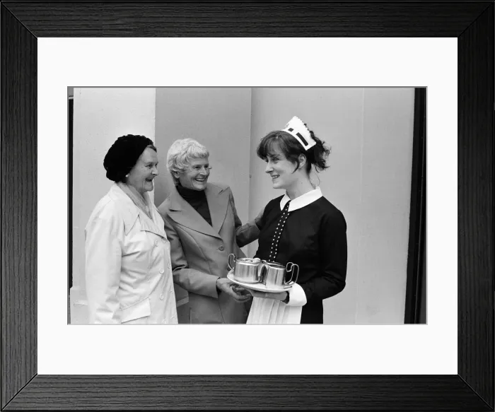 Framed Print : Nippies have returned to London after J Lyons & Co. Ltd Framed Print : Nippies have returned to London after J Lyons & Co. Ltd