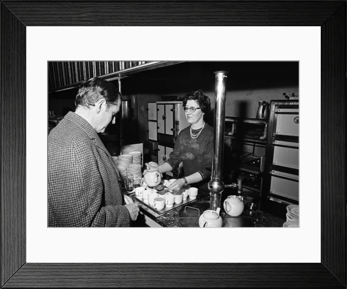 Framed Print : Lyons Tea Shop, which is to close, Albemarle Street, London. 20th February 1969 Framed Print : Lyons Tea Shop, which is to close, Albemarle Street, London. 20th February 1969