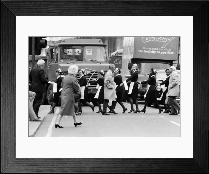 Framed Print : Nippies have returned to London after J Lyons & Co. Ltd Framed Print : Nippies have returned to London after J Lyons & Co. Ltd