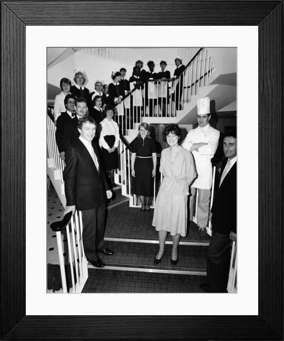 Framed Print : The pride of Lyon s, the staff of Lyons Corner House Framed Print : The pride of Lyon s, the staff of Lyons Corner House