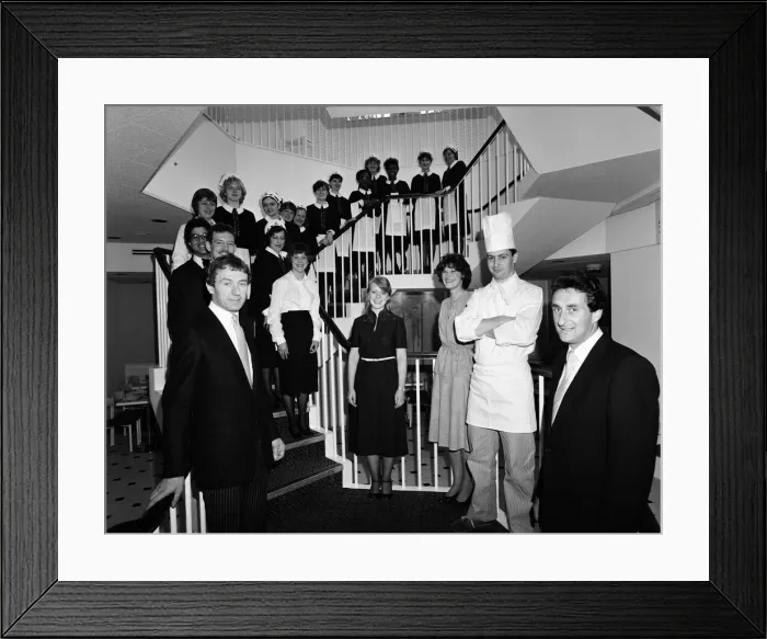 Framed Print : The pride of Lyon s, the staff of Lyons Corner House Framed Print : The pride of Lyon s, the staff of Lyons Corner House