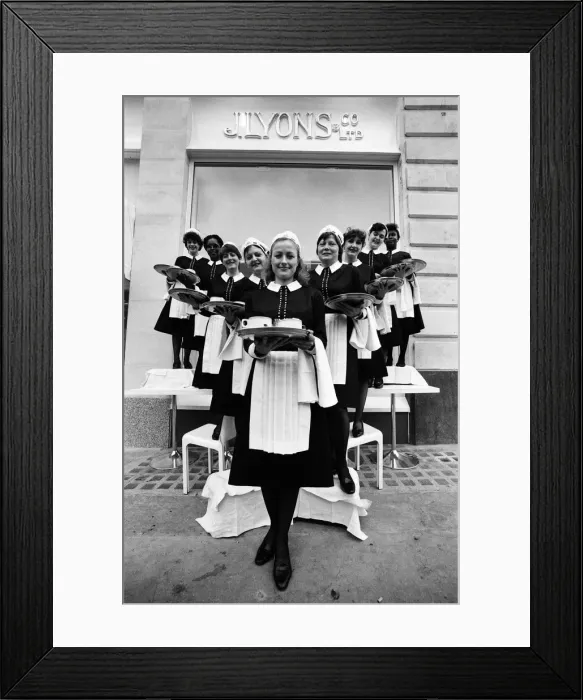 Framed Print : Nippies have returned to London after J Lyons & Co. Ltd Framed Print : Nippies have returned to London after J Lyons & Co. Ltd