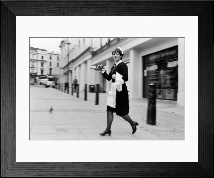 Framed Print : Nippies have returned to London after J Lyons & Co. Ltd