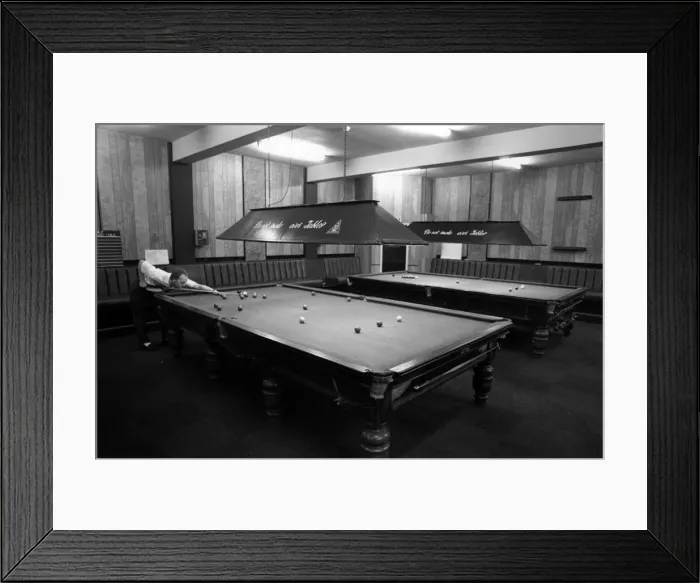 Framed Print : Westgarth Social Club, Middlesbrough. December 1992 Framed Print : Westgarth Social Club, Middlesbrough. December 1992