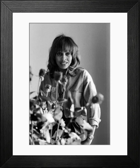Framed Print : American singer Tina Turner in London at the start of her European tour. 12th March 1979 Framed Print : American singer Tina Turner in London at the start of her European tour. 12th March 1979