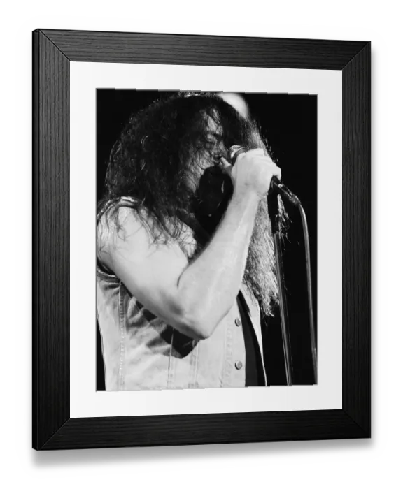 Framed Print : Black Sabbath were an English rock band, formed in Birmingham in 1968 Framed Print : Black Sabbath were an English rock band, formed in Birmingham in 1968