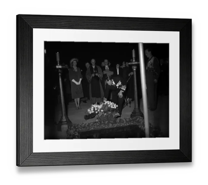 Framed Print : The state visit of King Frederick IX and Queen Ingrid of Denmark Framed Print : The state visit of King Frederick IX and Queen Ingrid of Denmark