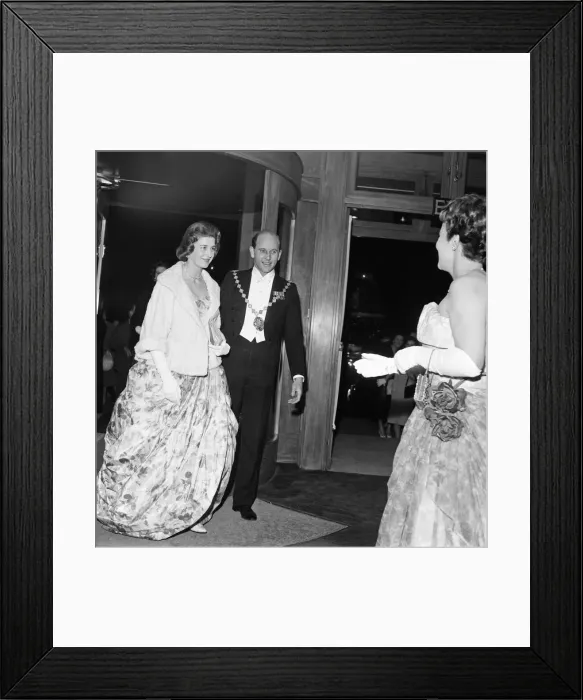 Framed Print : Princess Alexandra of Kent attends the Rose Ball at the Grosvenor House Hotel Framed Print : Princess Alexandra of Kent attends the Rose Ball at the Grosvenor House Hotel