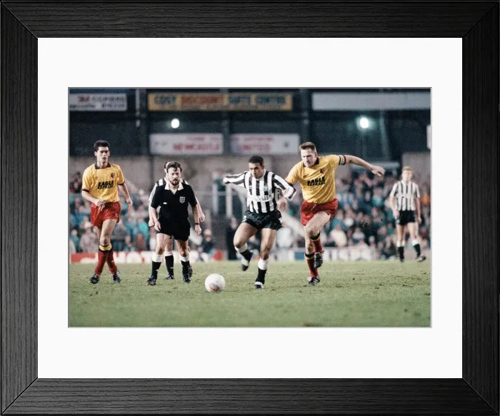 Framed Print : Newcastle United v Watford. FA Cup 3rd round. St James Park. Final score 0-0 Framed Print : Newcastle United v Watford. FA Cup 3rd round. St James Park. Final score 0-0
