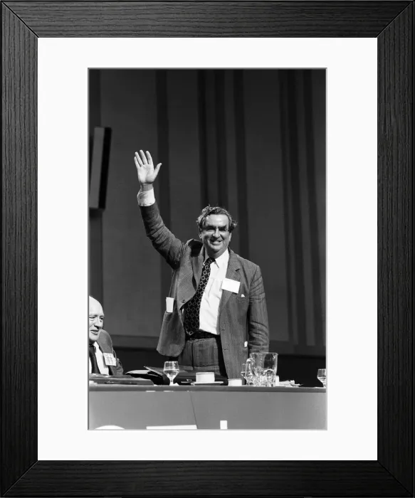 Framed Print : Scenes during the voting of the Deputy Leader of the Labour Party at the Labour Party Framed Print : Scenes during the voting of the Deputy Leader of the Labour Party at the Labour Party