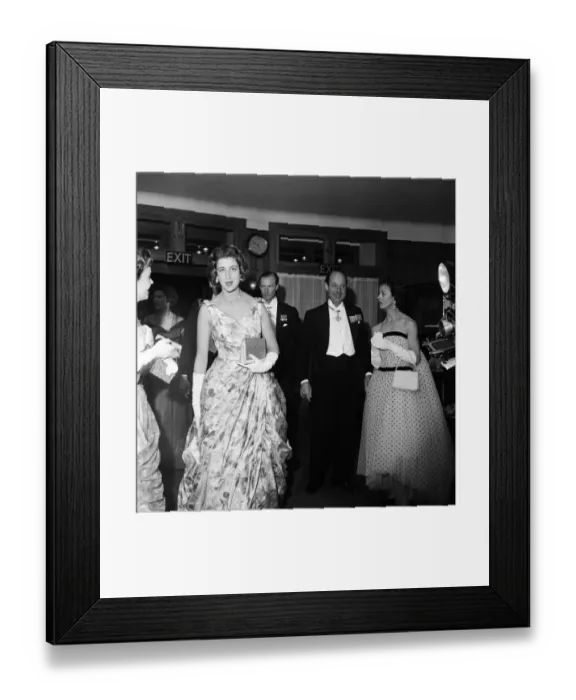 Framed Print : Princess Alexandra of Kent attends the Rose Ball at the Grosvenor House Hotel