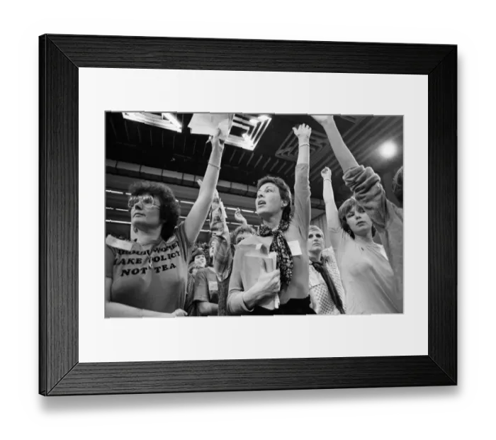 Framed Print : Scenes during the voting of the Deputy Leader of the Labour Party at the Labour Party Framed Print : Scenes during the voting of the Deputy Leader of the Labour Party at the Labour Party