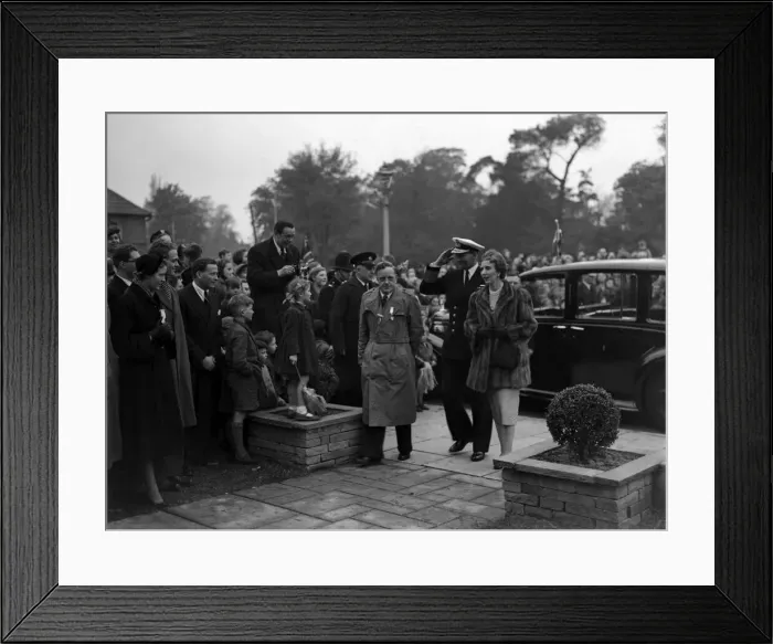 Framed Print : The state visit of King Frederick IX and Queen Ingrid of Denmark Framed Print : The state visit of King Frederick IX and Queen Ingrid of Denmark