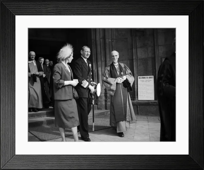 Framed Print : The state visit of King Frederick IX and Queen Ingrid of Denmark Framed Print : The state visit of King Frederick IX and Queen Ingrid of Denmark