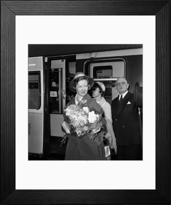 Framed Print : Princess Margrethe of Denmark, is 21 today and is having her Key of the Castle Framed Print : Princess Margrethe of Denmark, is 21 today and is having her Key of the Castle