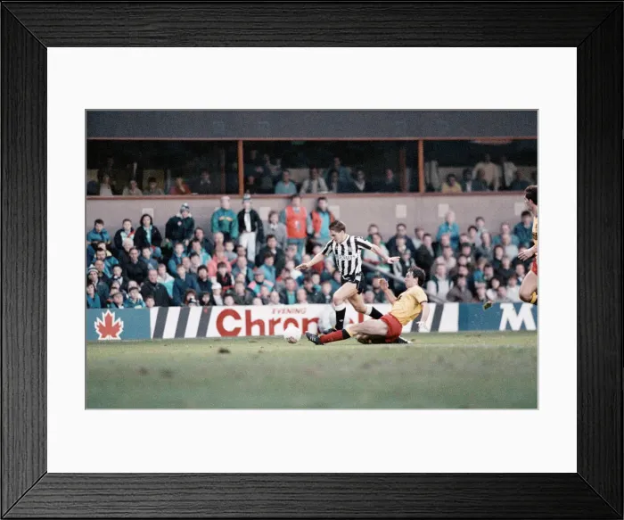Framed Print : Newcastle United v Watford. FA Cup 3rd round. St James Park. Final score 0-0