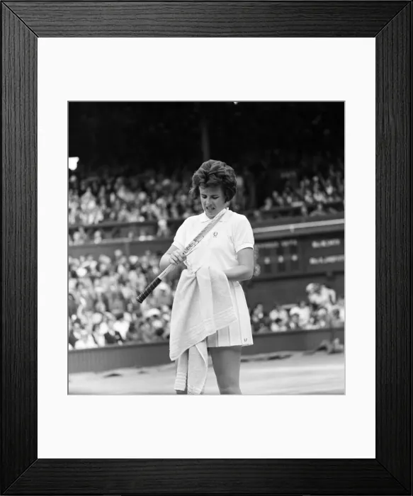 Framed Print : 1963 Wimbledon Championships - Womens Singles final Framed Print : 1963 Wimbledon Championships - Womens Singles final