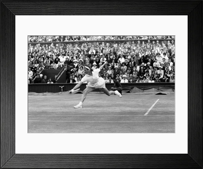 Framed Print : 1963 Wimbledon Championships - Womens Singles final Framed Print : 1963 Wimbledon Championships - Womens Singles final
