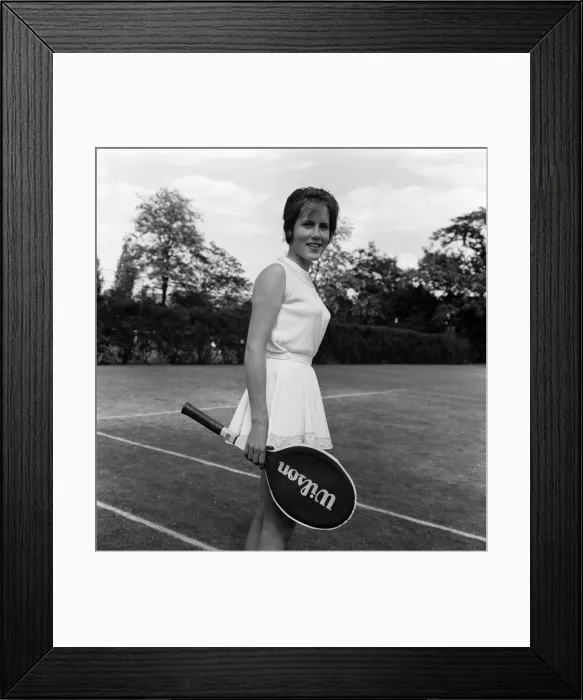 Framed Print : The Hurlingham Club pre-Wimbledon party. Karen Hantze Susman, USA. 24th June 1962 Framed Print : The Hurlingham Club pre-Wimbledon party. Karen Hantze Susman, USA. 24th June 1962