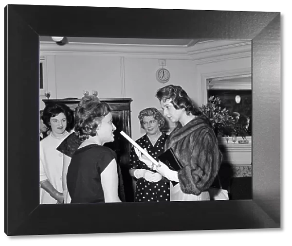 Princess Alexandra of Kent visits the Womens Press Club at Carey Street, Holborn