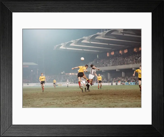 Framed Print : Watford v Newcastle United, FA Cup 4th round replay, final score 1-0 Framed Print : Watford v Newcastle United, FA Cup 4th round replay, final score 1-0