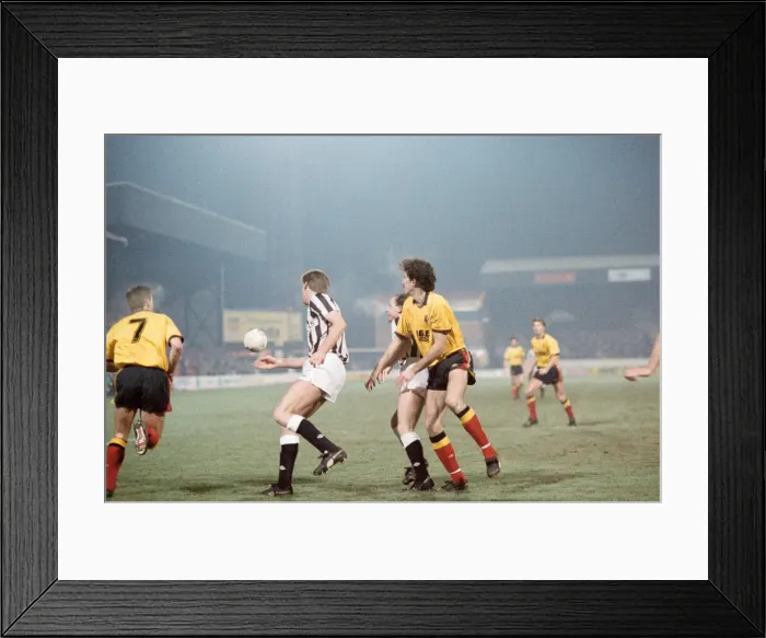 Framed Print : Watford v Newcastle United, FA Cup 4th round replay, final score 1-0