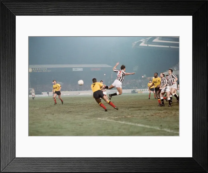 Framed Print : Watford v Newcastle United, FA Cup 4th round replay, final score 1-0 Framed Print : Watford v Newcastle United, FA Cup 4th round replay, final score 1-0