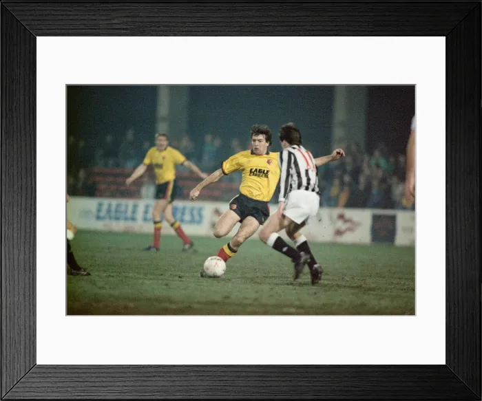Framed Print : Watford v Newcastle United, FA Cup 4th round replay, final score 1-0 Framed Print : Watford v Newcastle United, FA Cup 4th round replay, final score 1-0