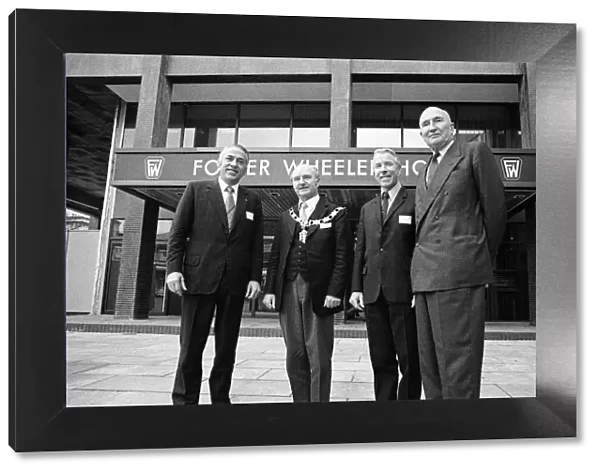 The official opening of Foster Wheeler. 23rd January 1975