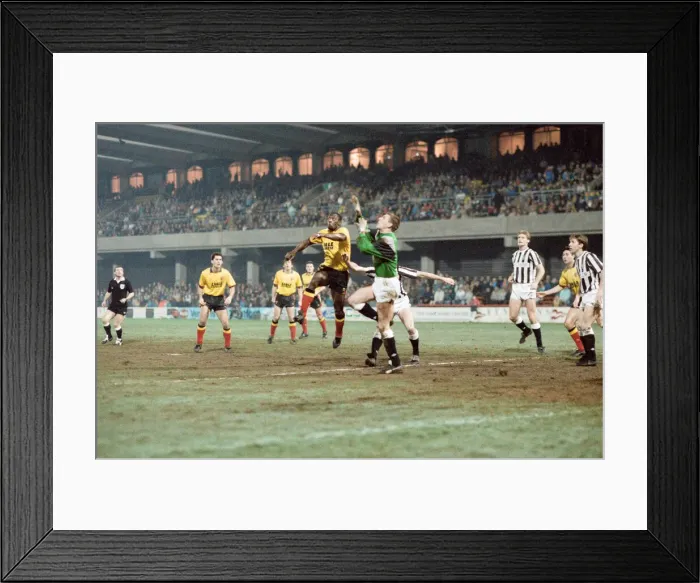 Framed Print : Watford v Newcastle United, FA Cup 4th round replay, final score 1-0 Framed Print : Watford v Newcastle United, FA Cup 4th round replay, final score 1-0