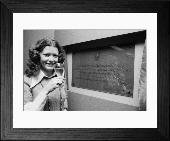 Framed Print : The official opening of Foster Wheeler. 23rd January 1975 Framed Print : The official opening of Foster Wheeler. 23rd January 1975