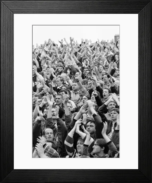 Framed Print : Sunderland 0-0 Newcastle, Division Two match held at Roker Park Framed Print : Sunderland 0-0 Newcastle, Division Two match held at Roker Park