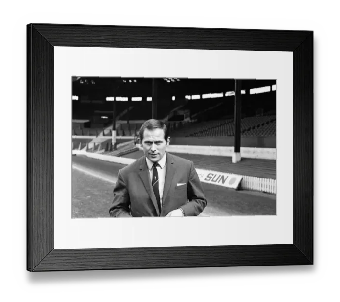 Framed Print : Wilf McGuinness, Manchester United Assistant Trainer & Coach will become their next Framed Print : Wilf McGuinness, Manchester United Assistant Trainer & Coach will become their next