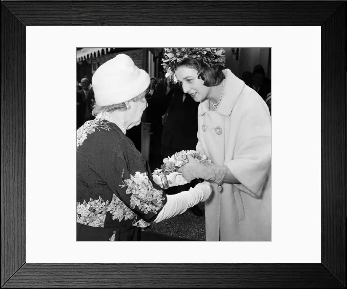 Framed Print : Princess Alexandra of Kent opened the rebuilt variety artists benevolent fund Framed Print : Princess Alexandra of Kent opened the rebuilt variety artists benevolent fund
