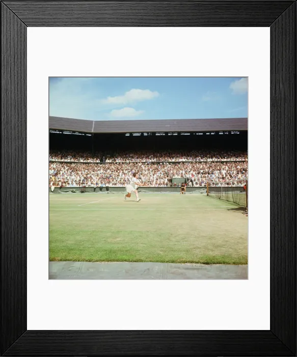 Framed Print : Margaret Smith was the defending champion, but lost in the semifinals to Billie Jean King Framed Print : Margaret Smith was the defending champion, but lost in the semifinals to Billie Jean King