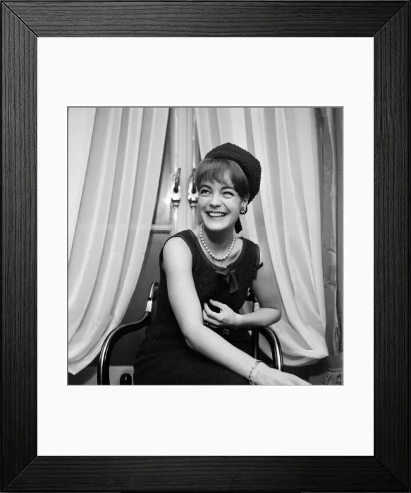 Framed Print : German film star Romy Schneider in London. 11th November 1962 Framed Print : German film star Romy Schneider in London. 11th November 1962