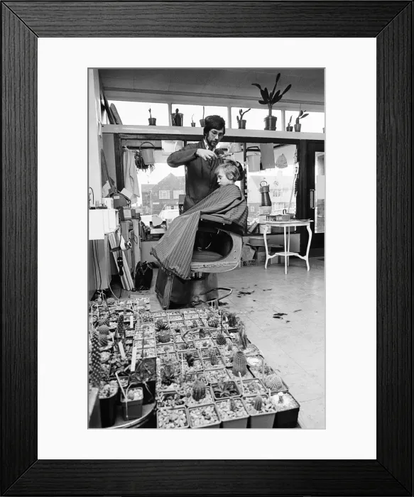 Framed Print : Roseworth Hairdresser, Stockton-on-Tees, Circa 1977 Framed Print : Roseworth Hairdresser, Stockton-on-Tees, Circa 1977