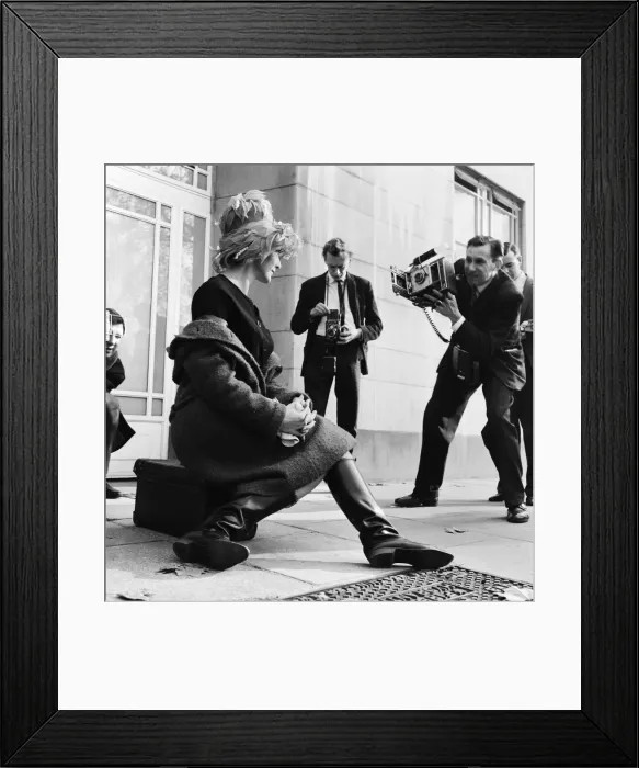 Framed Print : The Millinery Guild today gave its 39th collection of model millinery at London Framed Print : The Millinery Guild today gave its 39th collection of model millinery at London