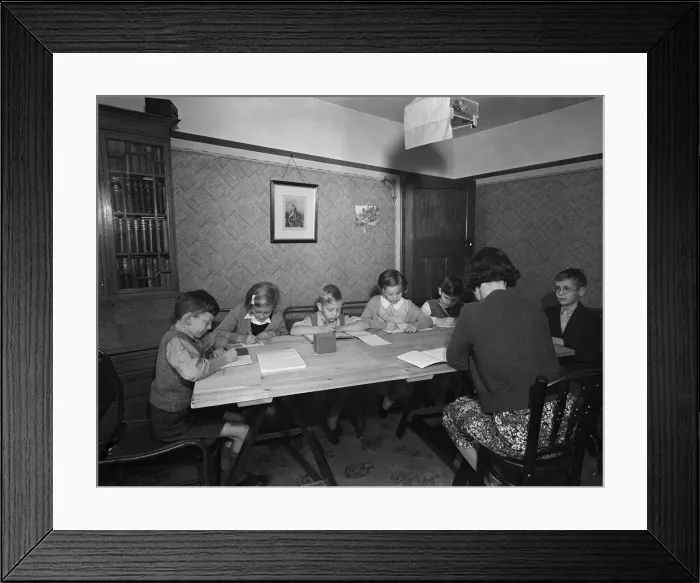 Framed Print : These children in a neutral area of Birmingham have no school within reasonable distance Framed Print : These children in a neutral area of Birmingham have no school within reasonable distance