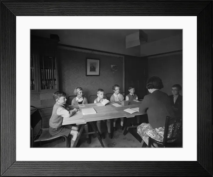 Framed Print : These children in a neutral area of Birmingham have no school within reasonable distance Framed Print : These children in a neutral area of Birmingham have no school within reasonable distance