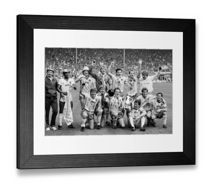 Framed Print : 1985 Milk cup final at Wembley Stadium. Final score Norwich City 1 - 0 Sunderland Framed Print : 1985 Milk cup final at Wembley Stadium. Final score Norwich City 1 - 0 Sunderland