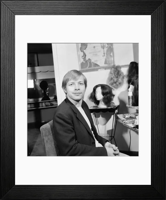 Framed Print : Maurices Hairdressing Salon, Middlesbrough, Circa 1972. Our Picture Shows Framed Print : Maurices Hairdressing Salon, Middlesbrough, Circa 1972. Our Picture Shows