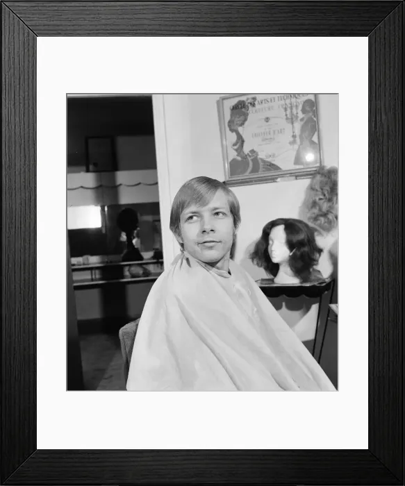 Framed Print : Maurices Hairdressing Salon, Middlesbrough, Circa 1972. Our Picture Shows Framed Print : Maurices Hairdressing Salon, Middlesbrough, Circa 1972. Our Picture Shows