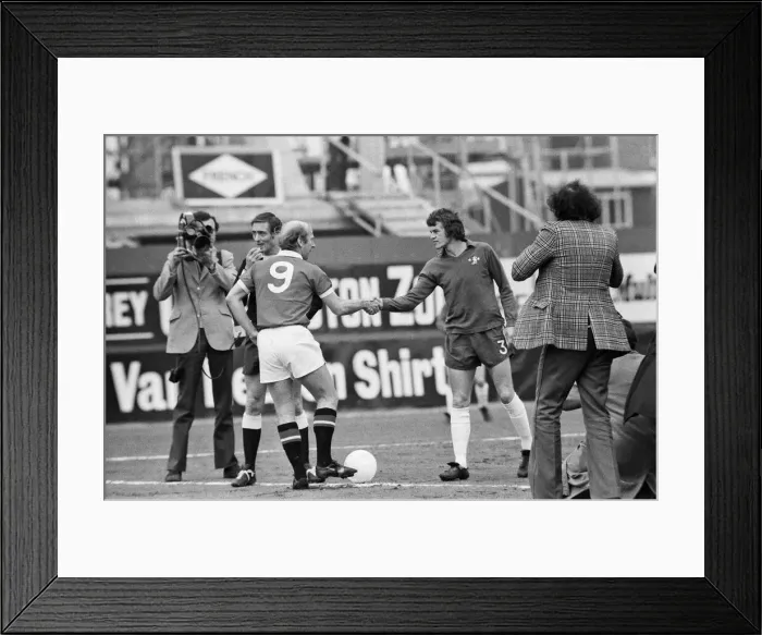 Framed Print : Chelsea verses Manchester United. 28th April 1973 Framed Print : Chelsea verses Manchester United. 28th April 1973