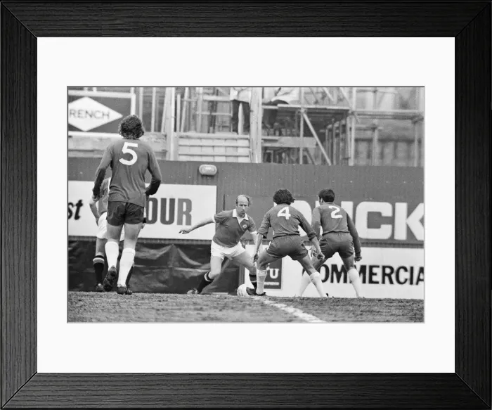 Framed Print : Chelsea verses Manchester United. 28th April 1973 Framed Print : Chelsea verses Manchester United. 28th April 1973