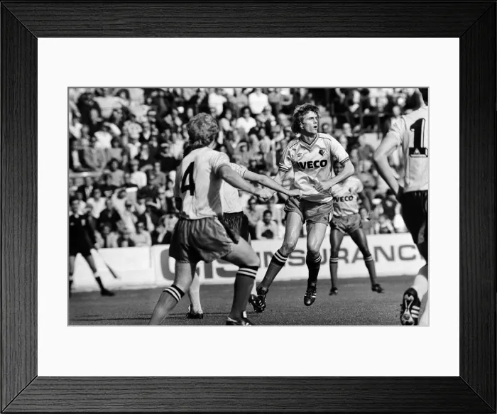 Framed Print : Watford v Sunderland, final score 8-0 to Watford, League Division One Framed Print : Watford v Sunderland, final score 8-0 to Watford, League Division One