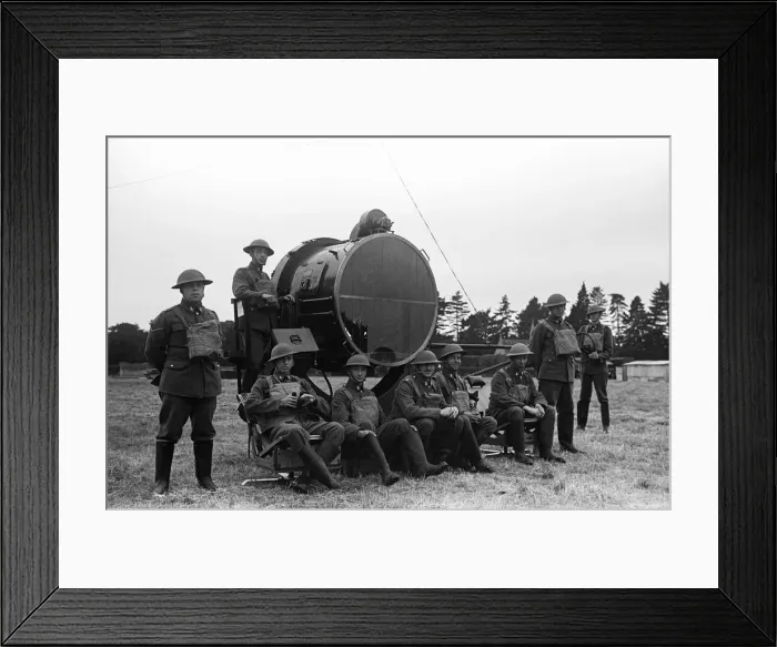 Framed Print : 30th Surrey Searchlight Regiment, Royal Artillery Summer Training Camp June 1939 Framed Print : 30th Surrey Searchlight Regiment, Royal Artillery Summer Training Camp June 1939