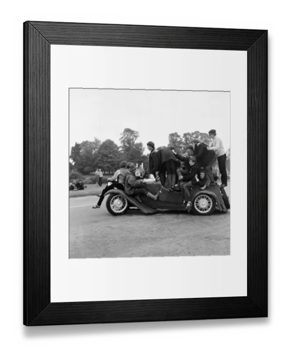 Framed Print : Beaulieu Jazz Festival. 30th July 1961 Framed Print : Beaulieu Jazz Festival. 30th July 1961