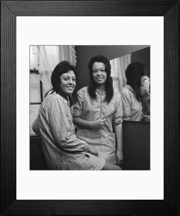 Framed Print : Titos Hair Salon, Middlesbrough, Circa 1971 Framed Print : Titos Hair Salon, Middlesbrough, Circa 1971