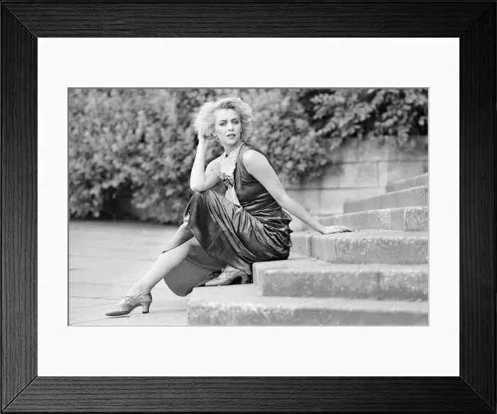 Framed Print : Leslie Ash, actor, pictured in 1987. Leslie is best known for her roles in C Framed Print : Leslie Ash, actor, pictured in 1987. Leslie is best known for her roles in C